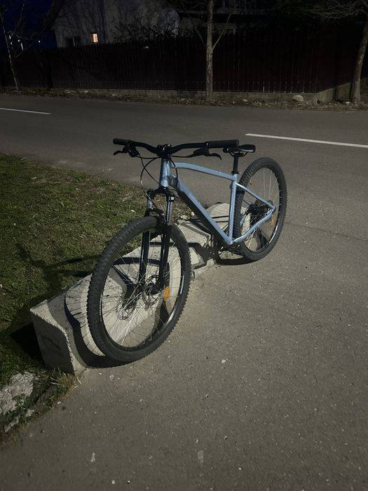 Bicicleta Rockrider Explore 500 Pastel Blue