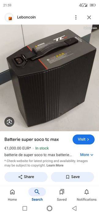 Baterie scuter soco