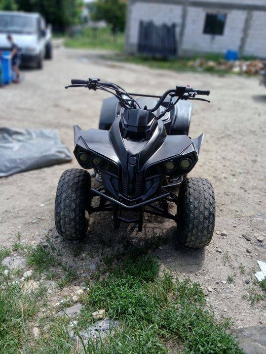 Atv 125 3+1 trepte negru mat