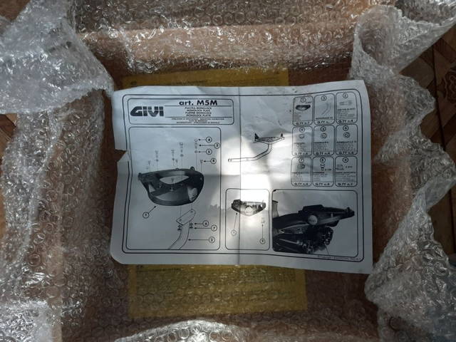 Placa Givi M5M pentru fixarea topcase