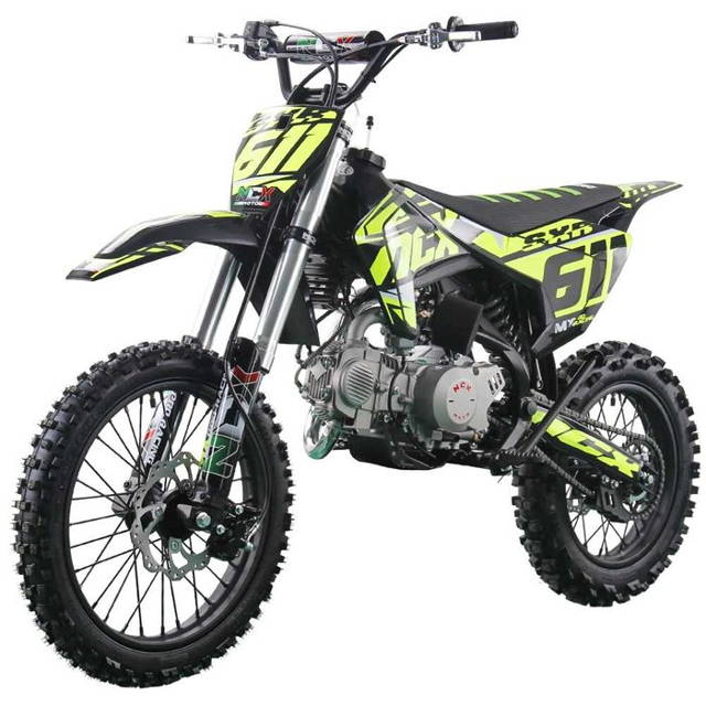 Cross 140cc NCX SXR Evolution 17/14" 4T benzina negru/verde