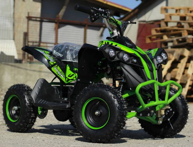 ATV electric pentru copii NITRO Avenger Eco Quad 1000W 48V #Green
