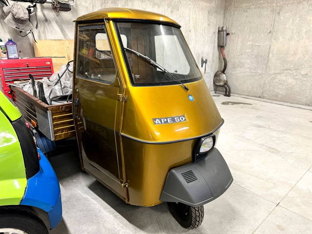 Piaggio APE 50 - Refăcută complet