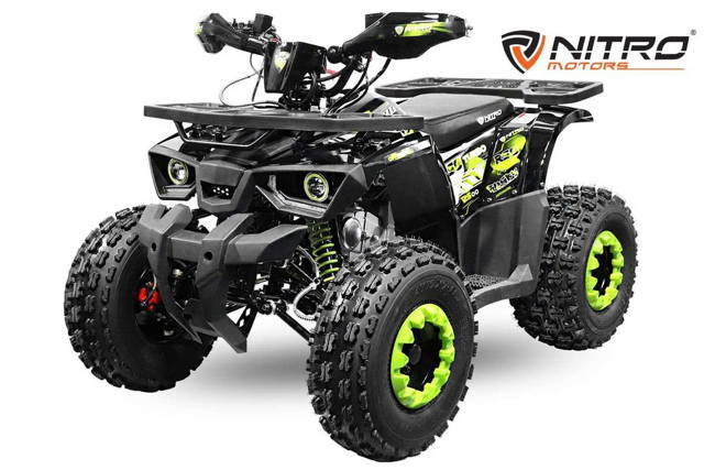 ATV Bemi 125cc Rugby XL PRO Nitro J 8'' cutie Semi-Auto Premium