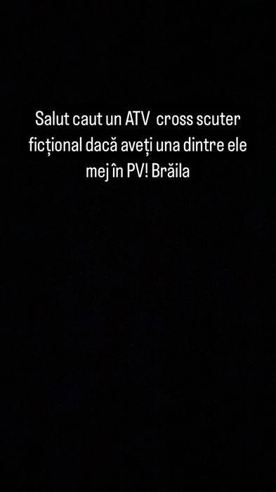 Caut cross atv scuter oras ianca judetul braila