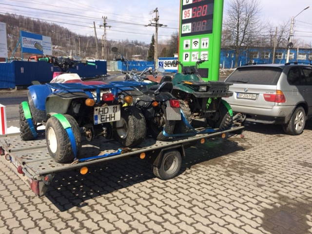 atv polaris inmatriculat
