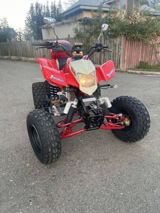 Atv bashan 200s inmatriculat cu numere negre