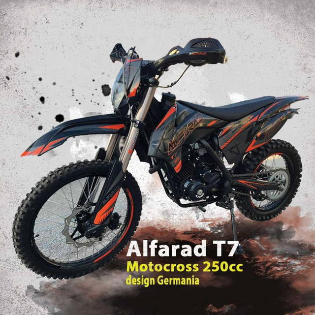 Moto Cross BEMI 250cc Dirtbike ALFA 21/18″ T7 acum si in rate egale