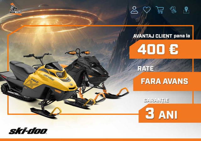 Snowmobile Ski-Doo (Finantare flexibila)