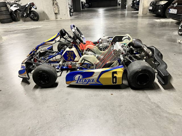 Kart Praga motor KZ10B 125cm3 impecabil