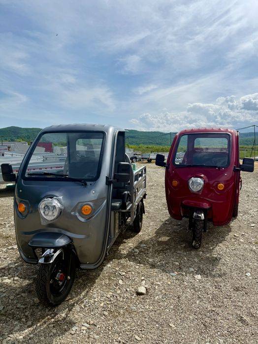 Tricicleta Voltarom Hercules Cu Cabină motor 3900W, 72V, 45Ah, 25km/h