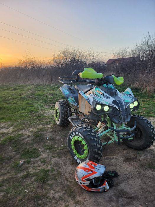 Vând sau schimb atv cu cross