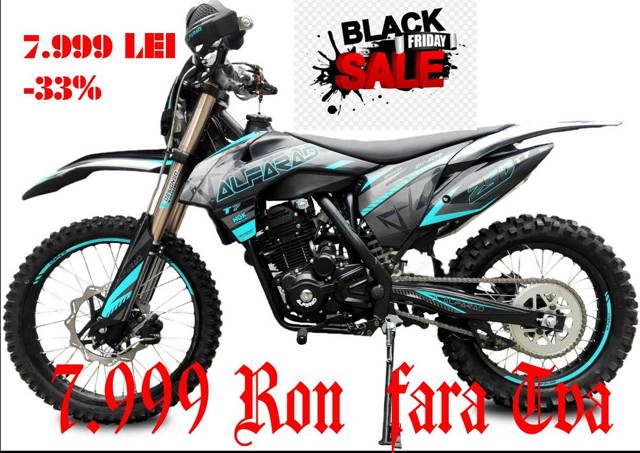 Alfarad T7  250cmc Roti 21/18″ Enduro Motocross Motocicleta Rate TBI