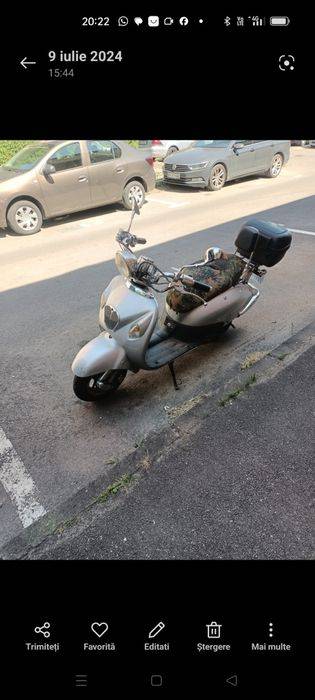 Scuter înmatriculat  de vânzare