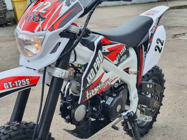 Moto Cross KXD 125cc DIRT DB-612 PRO manuala J17/14" pornire Buton