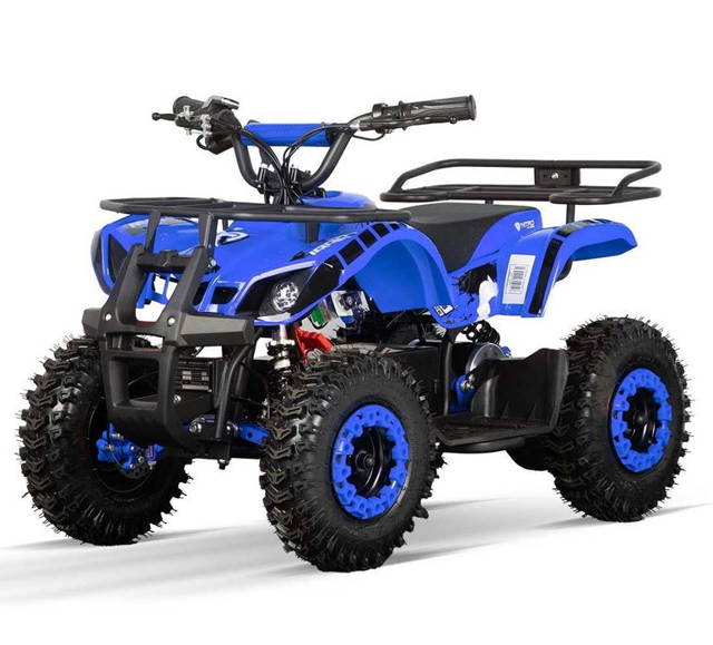 ATV electric NITRO Torino Quad 1000W 36V cu 3 Trepte de Viteza, Blue