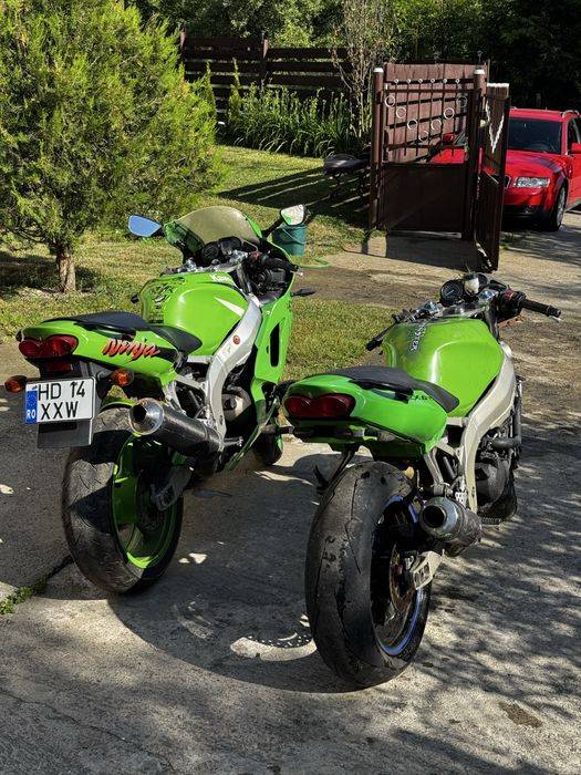 2 Kawasaki Ninja ZX-6R ~ 110 Cp ~ 600 cmc ~ An 2000 ~ Pachet