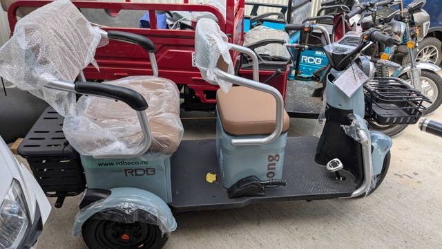 Triciclu Electric LONG, fara permis, 2000W, 25km/h