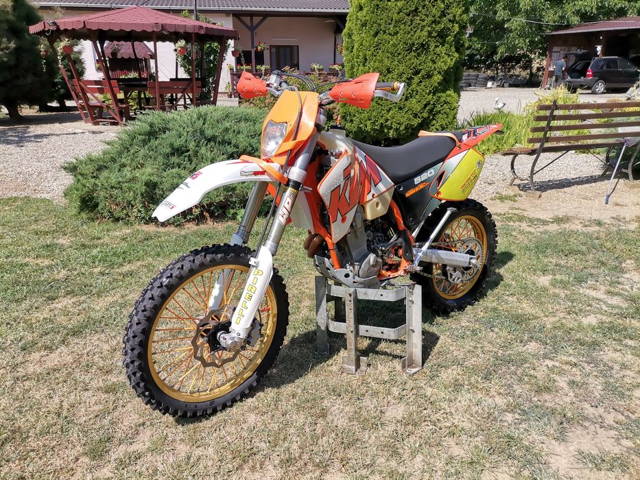 Ktm Exc 520 4T an 2001 Enduro Acte Italia multe Accesorii