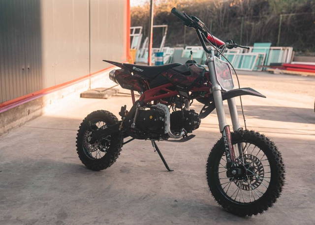 Moto Cross Sky 125 cmc Cutie Manuala 4 Trepte roti 14/12