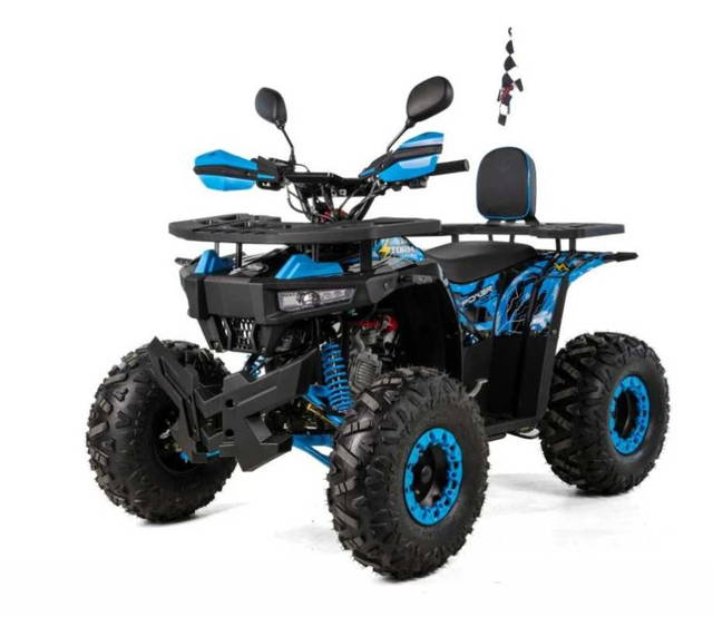 ATV XTR Pro Storm, roti 8 inch, 125cc, 1+1 viteze, negru/albastru