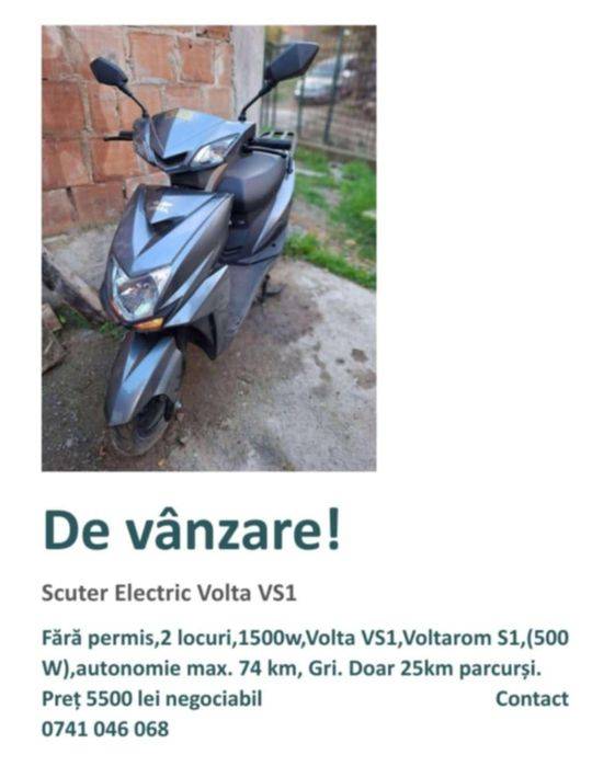 De vânzare scuter electric