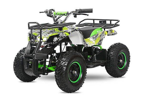 ATV electric pentru copii NITRO Torino Quad 1000W 48V GRAFITI #Verde