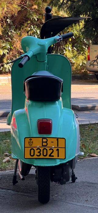 Vespa 1967 originală – talon din ’67, motor Malossi 112, RO