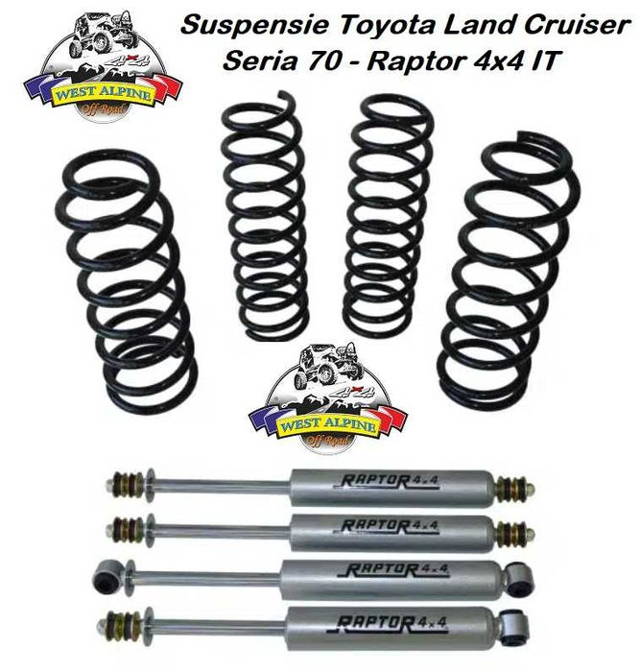Suspensie Toyota Land Cruiser J70 +6 cm HD - Raptor 4x4 IT Off Road