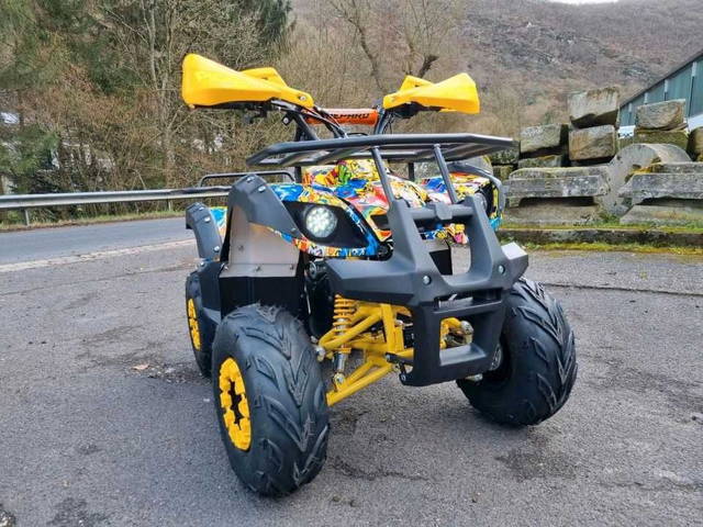 ATV 125CC NOU Toronto RG7 A Sport Nitro Motors  Graffiti-GALBEN