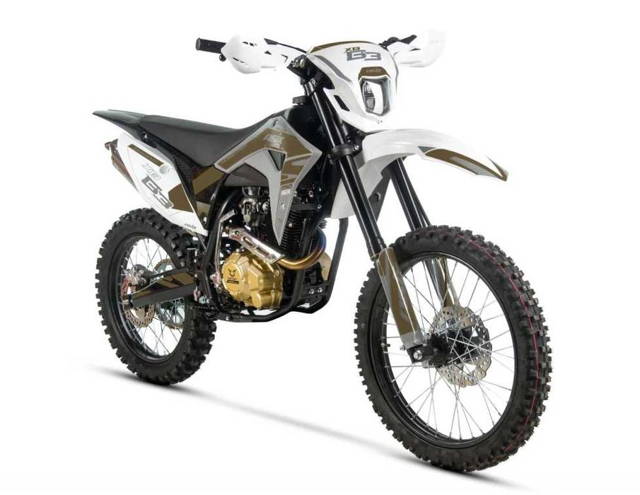 Motocicleta Cross/Enduro Asix XB83, 250cc, roti 21/18, gri-maro