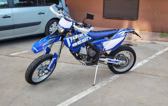 Supermoto Husaberg FE 390 în stare excelentă! (KTM EXC 400)