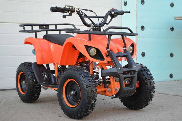 Atv Mini Kxd Model Mk6  Hummer 49Cc Cu Pornire La Buton +Faruri led