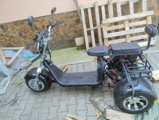 Vand scuter electric shansu cu 3 roti nou