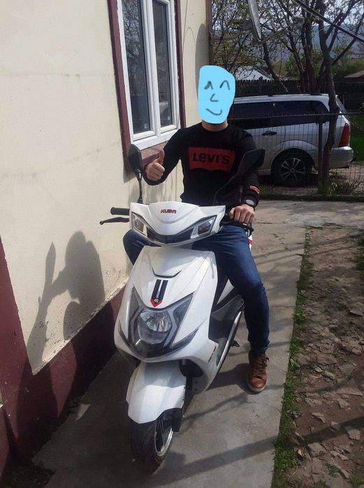 Scuter electric RDB, GT-5 White