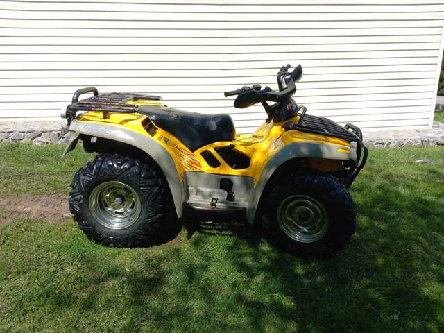 Atv bombardier quest 650 4x4