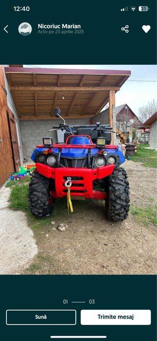 Atv 400 cc impecabil