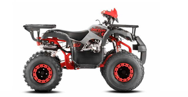 ATV copii Barton Thor 125cc, 4 timpi, roti de 8", culoare rosu