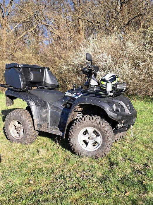 ATV Tgb Blade 550 cu ladă și led bar