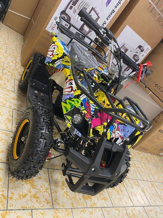 Atv electric 1000w deluxe Graffiti /kxd/atv copii