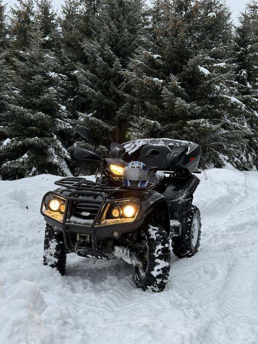 Atv Tgb Blade 600 4x4 - numere negre E5