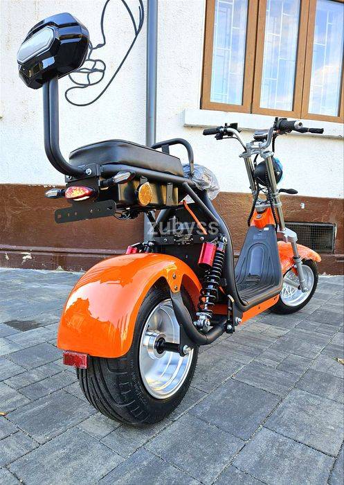 Scuter Electric Fara Permis Harley 20Ah Full 45 kmh Model nou 2024