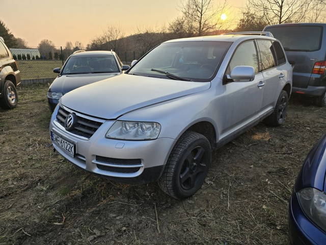 Volkswagen Touareg 2.5 TDI 175km, manual, 4x4, reduktor, 2006r, skóry