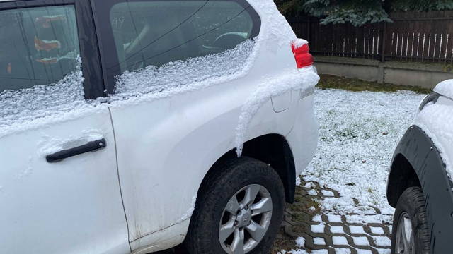Toyota land cruiser 150 szyba bok tylna 3 drzwi karoseryjna