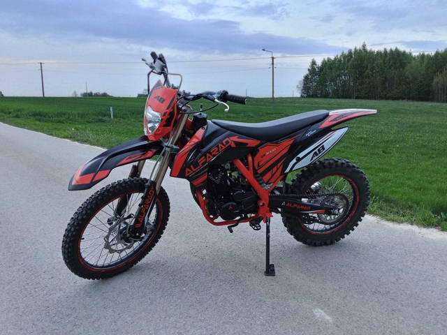 ALFARAD A8 300CC (koła21/18, Chłodnica) Tylko 47Mth!