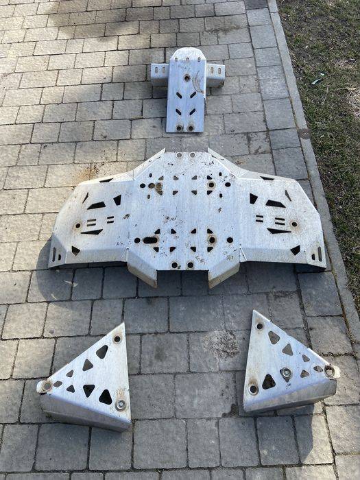 Osłony spodu aluminiowe Can am renegade 650 xxc 850 xmr 1000 can am g2