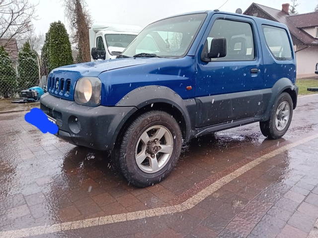 Suzuki jimny 1.3 gaz 4x4 reduktor hak alufelgi 2004r