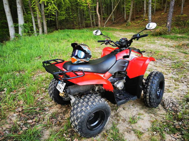 2 komplety nowych kół odnowiony, wyjątkowy quad Polaris phoenix 200