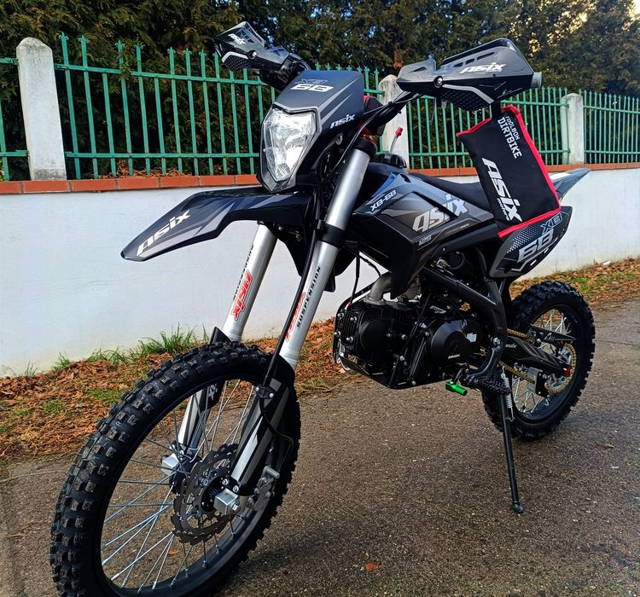 Porządny NOWY CROSS ASIX 125 lub 140 Duże KOŁA 16/19cali lub 14/17 RAT