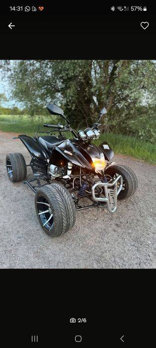 Quad 250 przebieg tylko 1250 km